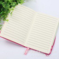 绑带记事本MoleskineA6梵高手账本UV彩印封面仿皮学生促销礼品本