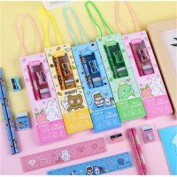 小学生铅笔奖品开学毕业季礼物幼儿园生日伴手礼手提文具套装礼盒