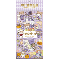 幼儿园学生创意爆款可爱卡通MOMO100张贴纸(魔法女孩)
