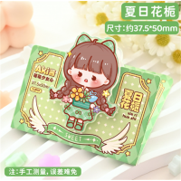 笔袋小夹子夹装饰品PP夹周边亚克力夹板滴胶亚克力彩色卡通