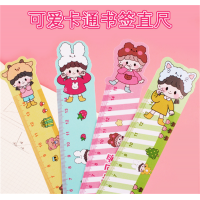 卡通可爱动物软尺子 ins少女心可弯曲儿童直尺小学生绘图测量工具