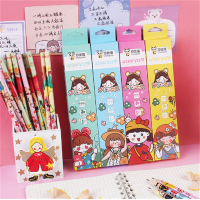 盒装铅笔 小学生素描笔10支装幼儿园儿童HB铅笔考试专用学习铅笔