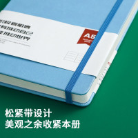 温州商务办公A5笔记本定制logo内页加厚绑带本封面设计会议记录本