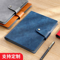 2023新款笔记本加厚记事本文具a5日记本商务复古记录办公简约