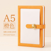 宝石磁扣笔记本本子a5简约创意商务