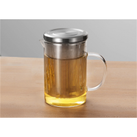 办公家用泡茶壶便携茶水分离创意高硼硅玻璃水杯子