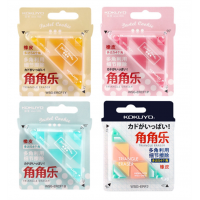 橡皮学生三角橡皮擦创意清新色擦的干净儿童美术
