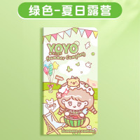 善知weeks手账本YOYO假日系列可爱高颜值学生DIY方格手账本记事本