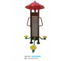 三人位扭腰器户外运动健身器材小区公园公共运动锻炼体育器械