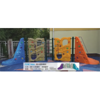 幼儿园户外游乐设施塑料攀岩系列塑料攀爬墙I型 RC 18301