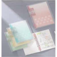 学生用品创意清新记录笔记专用格彩柔光系列B5活页本8孔
