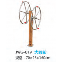 大转轮塑木户外运动健身器材小区公园公共运动锻炼体育器械