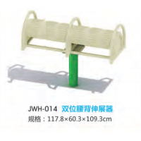 双人腰背伸展器户外运动健身器材小区公园公共运动锻炼新国标体育器械