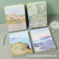 莫奈印象馆装订素描本加厚卡纸学生专用