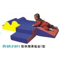 幼儿园户外游乐设施体育运动系列软体爬滑组合E型