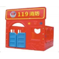 幼儿园户外游乐设施综合辅助系列娃娃家塑料系列消防局