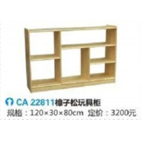 幼儿园户外游乐设施综合辅助系列樟子松玩具柜