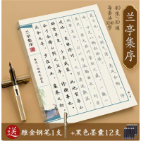 簪花小楷硬笔钢笔练字字帖练习静心抄写本楷书临摹书法初学者手抄套装
