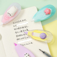 晨奇创意萌宠推嘴修正带可爱迷你学生涂改带透明带芯改正带