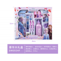 迪士尼冰雪公主文具套装礼盒小学生开学礼品儿童节礼物幼儿园奖品批发