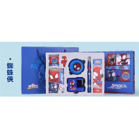漫威蜘蛛侠电动文具套装礼盒小学生生日礼物