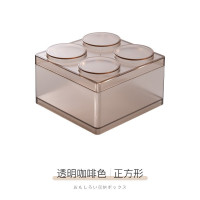 办公桌面小杂物塑料可爱零食夹子整理收纳盒