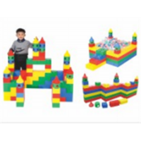 幼儿园室内外游乐设施益智积木系列80件大积木