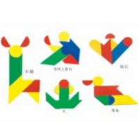 幼儿园室内外游乐设施益智积木系列几何巧板