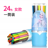 迪士尼可水洗水彩笔儿童文具 小学生绘画涂鸦彩笔六一儿童节礼物