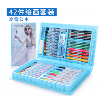 迪士尼冰雪绘画套装小学生奖品生日礼物培训班礼品儿童画画文具