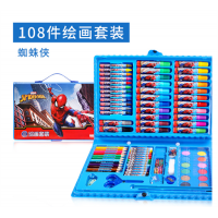 108件套儿童绘画套装幼儿园小朋友涂鸦绘画专用画笔画材