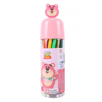 草莓熊儿童可洗水彩笔24色小学生绘画涂鸦彩笔奖品礼物