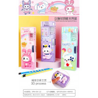 幼儿园可爱铅笔袋笔袋文具盒高颜值多功能收纳袋网红小学生铅笔盒新款