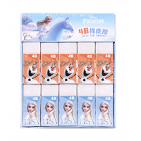 冰雪奇缘儿童橡皮擦卡通橡皮檫字干净学生考试素描绘画PVC橡皮4B