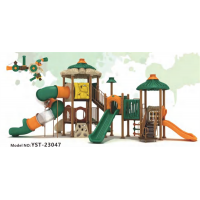 幼儿园大型户外游乐设施缤纷森林系列滑梯 YST-23047