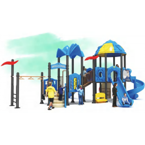 幼儿园大型户外游乐设施童话城堡系列滑梯 YST-23067图1