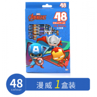48色漫威幼儿园儿童绘画涂鸦蜡笔宝宝彩绘油画棒高颜值动漫卡通蜡笔