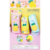 儿童小学生初中新款流行铅笔盒文具盒网红高颜值简约可爱双层收纳包笔袋大容量