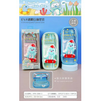 幼儿园塑料铅笔盒文具盒卡通可爱儿童学生多功能