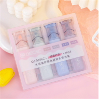 护眼色荧光笔批发学生高颜值标记划重点记号笔大容量荧光笔套装