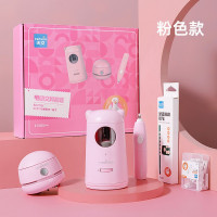 电动文具套装 卷笔刀橡皮擦桌面吸尘器礼盒