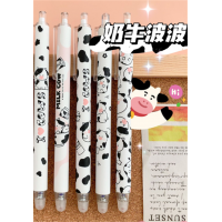儿童可擦中性笔批发可爱高颜值按动中性笔0.5子弹头蓝色热可擦笔