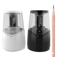 电动削笔器卷笔刀插电转笔刀小学生用削笔机小型便携TW8010