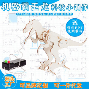 机器霸王龙科教前沿益智拼装玩具儿童玩具图1