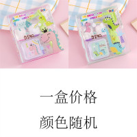 恐龙系列创意可爱手帐印章套装 儿童卡通滚轮印章玩具