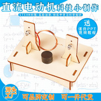 直流电动机益智拼装玩具科学实验套装儿童玩具科技小制作