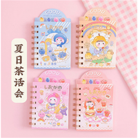 新款迷你A7分页线圈本可爱卡通便携记事本口袋本随身本小本子批发