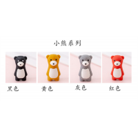 小熊造型系列卡通动物橡皮擦学习用品儿童创意文具儿童创意造型橡皮擦
