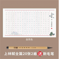 上林赋抄写本书法诗经初学者套装小楷毛笔字帖临摹千字文手抄