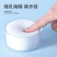 得力海绵缸湿手器海绵沾水器银行考试数钱润滑手指海绵缸